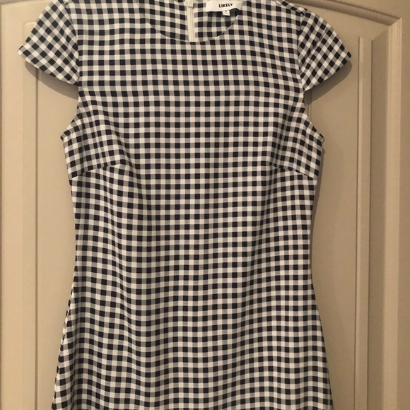 Likely black and white gingham dress - Picture 3 of 5